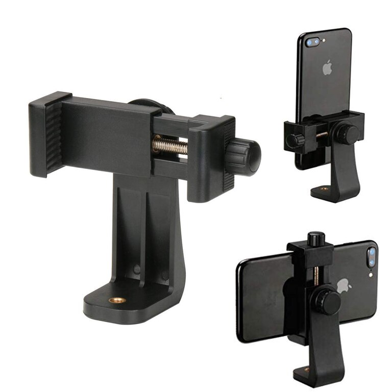 Camera Stand Clip Bracket Holder Tripod Monopod Mount Adapter For Mobile Phone (Vertical Mobile Holder)